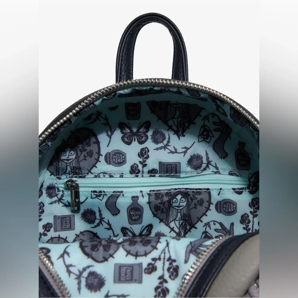 Loungefly Disney The Nightmare Before Christmas Sally Icons Mini Backpack - Picture 6 of 9